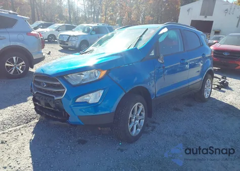 2020 Ford Ecosport Se из США, поврежденный, VIN MAJ6S3GL6LC322480